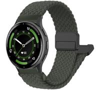 Magnetic Braided 18mm 20mm 22mm Watch Band Compatible With Garmin Venu 3s/4/ Vivoactive 6/5/4/3/3 Music Bands, Breathable Soft Nylon Bands for Forerunner 165/265s/265/255/Venu 3/2/2s Men Women