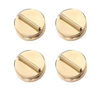 Magnetic Brooch Pin Converter 4 Pieces Seamless Flat Top Metal