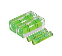 Magnetic Bubble Level 40mm Square Round 4-Pack for mini for spirit Level 40mm Magnetic Base 4pcs Set Precision Levelling Tool 40mm for Camera Tripod Small Bubble Level 40mm for RV for motorhome Setup