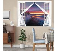 Magnetic Bug Mesh Curtain 118 x 102 cm Anti Mosquito, Keep Fresh Air in, Portable, Foldable, Custom Sizes, Magnetic Mosquito Insects Window for Double Door/French Doors, White