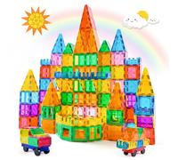 Magnetic Building Blocks 100PCS 3D Stronger Magnetic Construction Toys for Kids STEM Creativity Educational Toys Gifts for 3+ Year Olds
