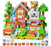 Magnetic Building Blocks, 150PCS Magnetic Block Cubes Tile Creative 3D Building World Toy for Kids Gifts for 3 4 5 6 7 8 10 Years Boys Girls Play Game