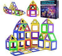 Magnetic Building Blocks 40pc Construction Set for Kids STEM Games