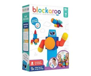 Magnetic building blocks Blockaroo Small Robot 10 pcs