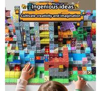Magnetic building blocks toy building blocks full set of children's DIY assembly toy building blocks table building games June 1 200 pcs