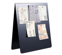 Magnetic Bulletin Board, Portable and Lightweight, 30.5x25.5cm, Dry Erase Poetry Display, Non-Slip Magnetic Board, Easy to Use, for Cabinet, Photos, Memo, Sticky Notes, Classroom