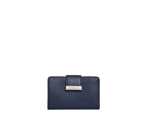 Magnetic Button Wallet for Women Mandarina Duck Hera 3,0 Bleu 11x13x3,5 cm