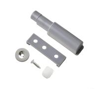 Magnetic Cabinet Catch Push To Open Latch with Rubber Tip Damper Buffer for Reduction of Closing Noise on Drawers