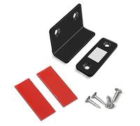 Magnetic Cabinet Catches Magnet Door Stops Hidden Door with Screw & Adhesive for Closet Cupboard Sliding Doors Magnetic Cabinet Catch Latch Metal Adhesive Magnet Side Mount