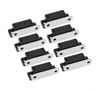 Magnetic Cabinet Door Catch and Kitchen 10/20pcs Wardrobe Cupboard Latch with 6kg Pull Strength Plastic for Metal Construction (10PC)