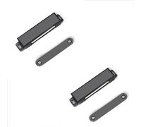 Magnetic Cabinet Door Catch, Magnetic Push Latch,to Open Door Catches, Catch,Latches, 2 Pack Stainless Steel Cabinet Mag