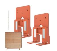 Magnetic Cabinet Door Spacer - Leveling Mounting Alignment Tool | Door Jamb Hinge Jig,for DIY Women Men Home Renovation