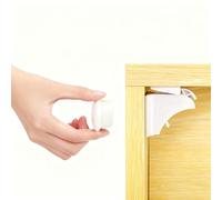 Magnetic Cabinet Locks Baby Proofing - 20 Locks & 3 Keys, No Drill Adhesive Safety Latches for Cabinets & Drawers, Child Proof Lock for Kitchen, Strong Magnet Key to Open, Easy Installation