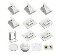 Magnetic Cabinet Locks - Child Proof Safety Lock Baby Drawer Lock | Invisible Magnetic Lock for Kitchen Cabinets, Storage Units, Drawers