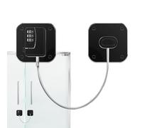 Magnetic Cable Clips - Magnetic Charging Cable Management | Multi-Function Charging Cable Magnetic Wire Holder, Portable Keyless No-Drill Fridge Lock for Doors Window Cabinets Drawers