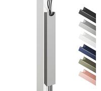Magnetic Cable Management Tray - Stainless Steel Cable Channel with Magnetic Mount - Desk & Under-Desk Organization - Cable Organizer by Desktronic