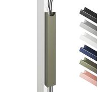 Magnetic Cable Management Tray - Stainless Steel Cable Channel with Magnetic Mount - Desk & Under-Desk Organization - Cable Organizer by Desktronic