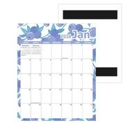 Magnetic Calendar - 14.49 Inches Authentic Daily Planning for School, Countdown Punch in with Everyday Organization Function, Schedule Board for Kitchen, Living Room, Dormitory, Classroom