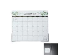 Magnetic Calendar 2026-2027 for Refrigerator, Planning and Organisation, 18-Month Magnetic Calendar for the Fridge, for Organising Home, Office, School and Family