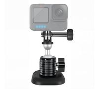 Magnetic Camera Mount Fit for GoPro - Strong Magnetic Base with 360° Rotation, Universal Compatibility for GoPro Hero 13-6, DJI Action 5-2, Insta360, Akaso, and More
