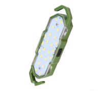 Magnetic Camping Light Dual Hooks Metal Mount | 800mAh rechargeable for battery, USB-C fast charging, extended runtime, strong yellow light mode(Warm Light 10.5*3.1cm)