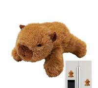 Magnetic Car Animal Plush Toy Plush Capybara Sloth Refrigerator Decorations