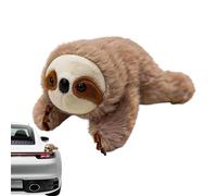 Magnetic Car Animal Plush Toy Soft Capybara Sloth Automobile Decor