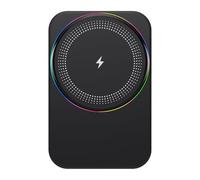 Magnetic Car Charger, Wireless Auto Charging Mount, 360° Rotatable Phone Holder with Fast Energy, Portable Dashboard Stand for Hands Unbound Use While Driving 3.86 x 2.52 x 4.8 inches