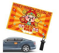 Magnetic Car Cover - Anti Freeze Winter with Guard Sticker, Reusable Weatherproof Protector for Truck, SUV, Sedan, Pickup, Scooter and Car, Perfect for Outdoor Parking and Cold Weather Conditions