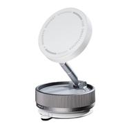 Magnetic Car Holder, Magnetic Suction Phone Holder for Car, Vacuum Magnet, Suction Cup, Phone Holder, Smartphone Holder for Automobile Windscreen, Foldable Mobile Phone Holder