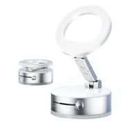 Magnetic Car Holder, Vacuum Magnetic Mobile Phone Holder, Foldable - Multifunctional Swivelling Aluminium Alloy for Tablet Car Desk