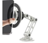 Magnetic Car Mount - Foldable Adjustable Non-Slip Strong Magnetic Mobile Phone Car Holder for SUV Truck Saloon Dashboard Windscreen Road Travel Navigation Vehicle Accessories