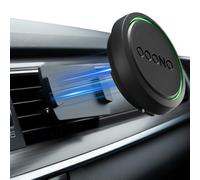 Magnetic Car Mount for OOONO, Metal Holder with Magnet for OOONO CO Driver NO2 - UV-Resistant Car Mount for Ventilation Grille and Dashboard