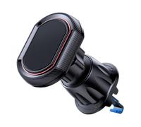 Magnetic Car Mount - Rotatable Phone Holder for Commuters | 3.5x2.5 Inch Abs Dash Docking Cradle, Triple Support Stand for Trucks, Secure Auto Bracket, Dashboard Accessories Safe Driving