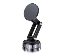 Magnetic Car Phone Holder, 360 Degree Rotatable Smartphone Cradle, Foldable Adjustable Suction Cup Phone Mount, Ideal for Driving, Road Trips, Truck, RV, Delivery, Taxi, and Travel