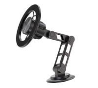 Magnetic Car Phone Holder,360 Degree Rotation Foldable,Magnet Phone Holder for Car | for Truck RV Sedan Dashboard Windshield Travel Navigation Women Men