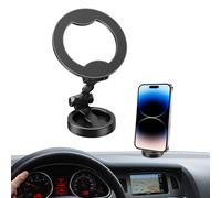 Magnetic Car Phone Holder | 360° Rotation Smartphone Cradle | Auto Dashboard Phone Bracket - for Truck SUV RV Drivers Traveler Outdoor Enthusiast Road Trip Daily Commute Navigation Users