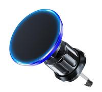 Magnetic Car Phone Holder, 360° Swivel Mag-Safe Magnetic Ventilation Holder, Strong Grip for iPhone 15/14/13/12 Series Smartphone, Blue