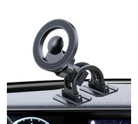Magnetic Car Phone Holder - 4.53x3.07x3.86in, Foldable Stand Mount, 360 Degree Rotating Base | Dashboard Windshield Truck Gym Mirror Universal Smartphone GPS Navigation Handsfree Accessory Hardware