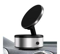 Magnetic Car Phone Holder - 8/7.8/6.8 Inches Adjustable Suction Mounts for Dashboard, Strong Magnetics Vacuum Grip with Easy Installation, Phones Mount for Smartphones, Portable Use