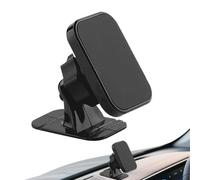 Magnetic Car Phone Holder, Auto Dashboard Mount, Rotating Smartphone Cradle, Strong Grip Design, 1-Pack, for Driving Vehicles Dashboard More, No Hands Uses