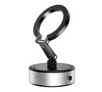 Magnetic Car Phone Holder, Dashboard Mount System, Vacuum Suction Support, Strong Magnetic Grip Stand, Global Phone Stabilizer for Car Windshield Kitchen Hands Free Navigation Accessory 6.4x4cm