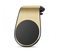 Magnetic Car Phone Holder for Accord 9.generation 2014-2017, L Type Air Vent Strong Magnets Car Cradles, One-Handed Operation Navigate Holder,A/Gold