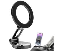 Magnetic Car Phone Holder,Magnetic Car Phone Holder - Zinc Alloy Foldable Magnetic Car Cell Phone Holder | Magn Phone Holder