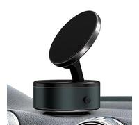 Magnetic Car Phone Holder Mount - Windshield Vacuum Suction Phone Mount - 360 Degree Rotation Automotive Dashboard Cellphone Cradle for Minivan RV Auto Sedan Vehicle