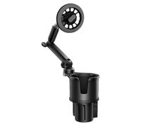 Magnetic Car Phone Holder - Multi-Function Cup Expander With Navigation Mount | Flexible Long Arm Drink Holder Adapter | Easy to Use Automotive Phone Stand For SUV Sedan Truck