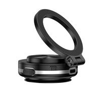 Magnetic Car Phone Mount - 270 Degree Rotatable Adjustable Holder, Strong Suction Folding Phone Stand, 2.56x2.28x0.98 inches Universal Dashboard Windshield Mount | Driving Travel Road Trip Supplies