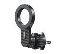 Magnetic Car Phone Mount Air Vent Holder 4-7 Inch Smartphones Black