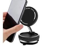 Magnetic Car Phone Mount, Magnetic Phone Mount,Foldable Magnetic Suction Phone Mount - 360° Adjustable Car Cradle Mount, The Rotating Car Mount
