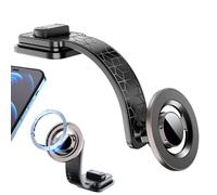 Magnetic Car Phone Mount, Rotatable Dashboard Stand, 5.91x2.36 Inches, Strong Magnetic Grip Holder, Sleek Compact Design for Vehicle Navigation and Driving, Multicolor